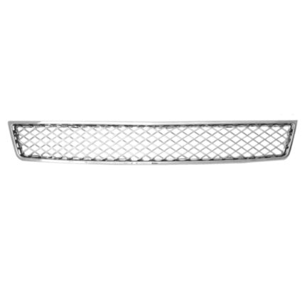 Grille Assembly Lower w/Off Road Pkg Chrome w/Platinum Mesh for Chevrolet Avalanche Suburban 1500 Suburban 2500 Tahoe