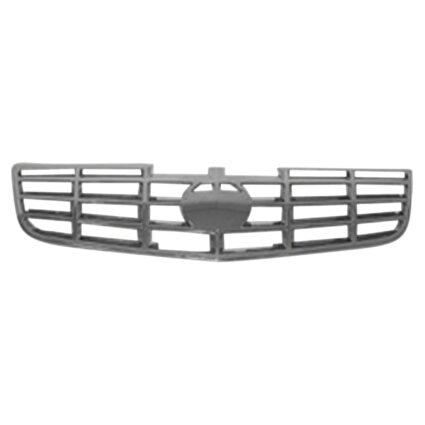 Grille Assembly w/o Adaptive Cruise Control w/Molding All Chrome (Factory Installed) for Cadillac DTS 2006–2011