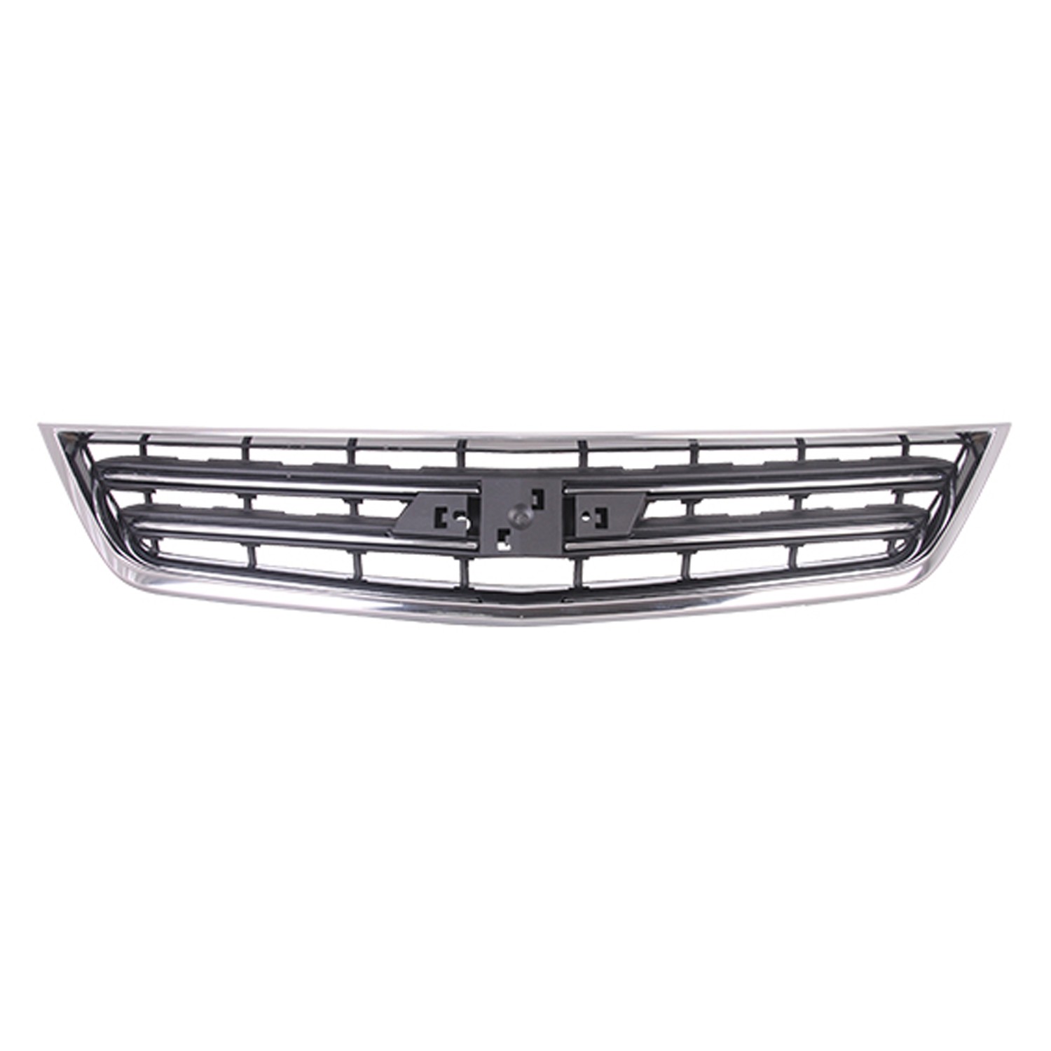 Grille Assembly w/o Midnight Black Pkg Matte Black w/Chrome Molding CAPA for Chevrolet Impala Eco LT 2014–2020