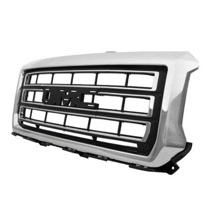 Grille Assembly w/o All Terrain Pkg w/o Z71 Pkg for GMC Sierra 1500 SLT SLE 2014–2015
