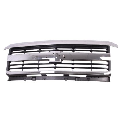 Grille Assembly w/o Premium Pkg w/Z71 Pkg Matte Finish CAPA for Chevrolet Silverado 2500 HD LTZ 2015–2017