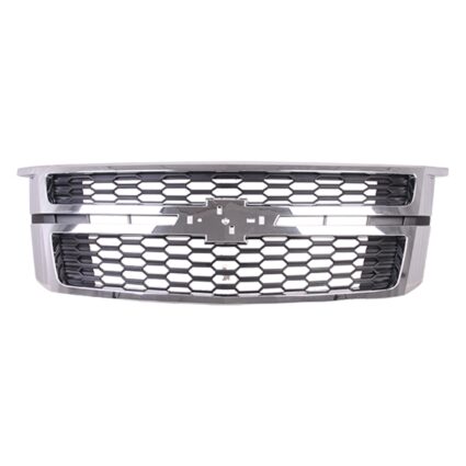 Grille Assembly w/Chrome Moulding CAPA for Chevrolet Suburban Tahoe