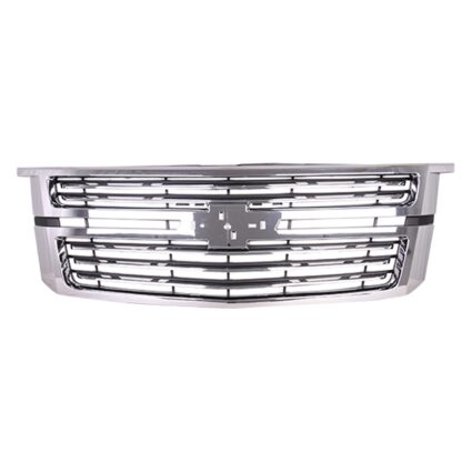Grille Assembly Luxury Edition w/Adaptive Cruise Control w/Chrome Moulding CAPA for Chevrolet Suburban Tahoe