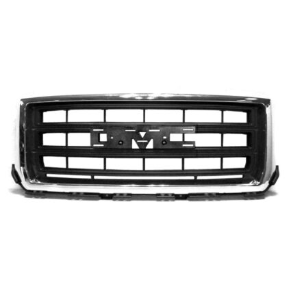 Grille Assembly Chrome Surround/Black Insert CAPA for GMC Sierra 1500 Base 2014–2015