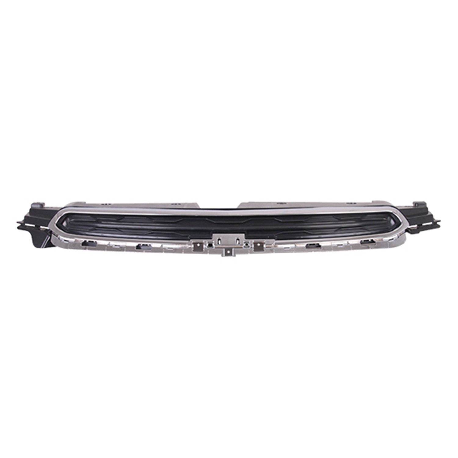 Grille Assembly Upper Matte Black w/Chrome Molding CAPA for Chevrolet Cruze Cruze Limited