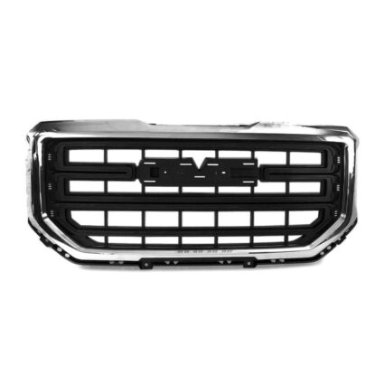 Grille Assembly w/o Chrome Insert Chrome for GMC Sierra 1500 Sierra 1500 Limited