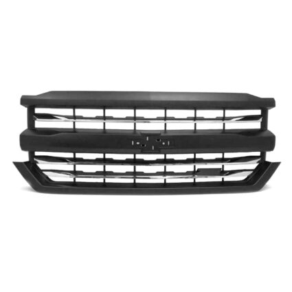 Grille Assembly w/Z71 Pkg Chrome Trim CAPA for Chevrolet Silverado 1500 Silverado 1500 LD