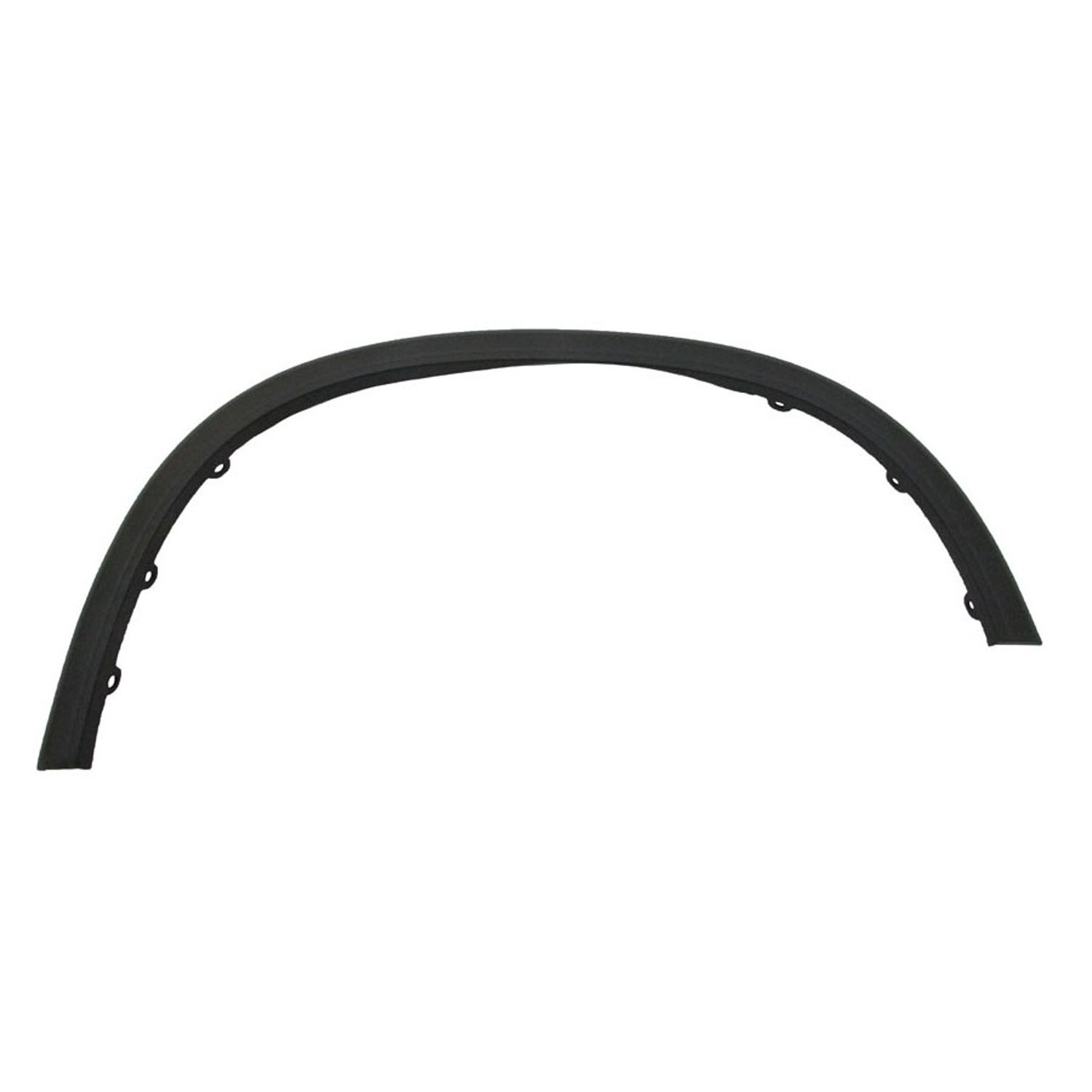 Wheel Arch Molding Front Right Black for GMC Acadia 2007–2012