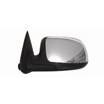 Door Mirror Assembly Left w/RPO DL8 Standard Style Power Remote Heated Chrome for Chevrolet Silverado 1500 GMC Sierra 1500