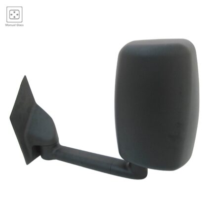 Door Mirror Assembly Left Manual Non-Heated Dual Glass Foldaway Black for Chevrolet Express 1500 Express 2500 Express 3500 GMC Savana 1500 Savana 2500 Savana 3500