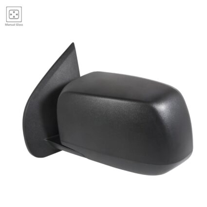Door Mirror Assembly Left Manual Non-Heated Textured for Chevrolet Colorado GMC Canyon