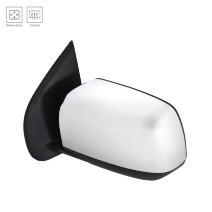 Door Mirror Assembly Left Power Heated 1st Design Chrome for Chevrolet Colorado GMC Canyon