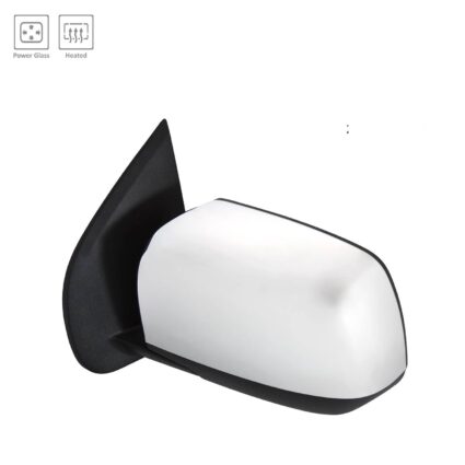 Door Mirror Assembly Left Power Heated 2nd Design Chrome for Chevrolet Colorado GMC Canyon
