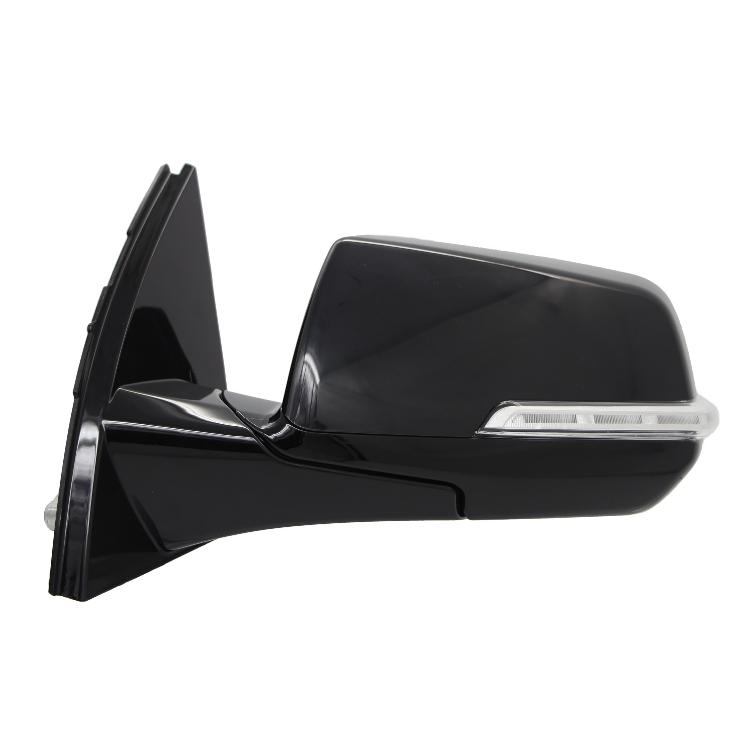 Door Mirror Assembly Left w/Signal Lamp w/Lane Change Assist w/Cover for Chevrolet Traverse LT 2018–2020