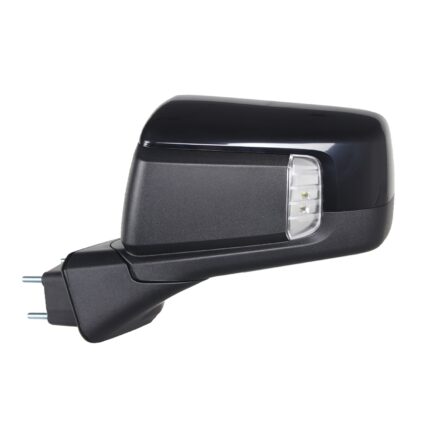 Door Mirror Assembly Left Standard Manual Folding w/o Auto Dimming w/Lamp w/Cover for GMC Sierra 1500 Sierra 1500 Limited