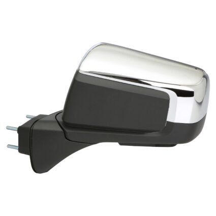 Door Mirror Assembly Left Standard w/o Auto Dimming w/o Signal Lamp Chrome for GMC Sierra 1500 Sierra 1500 Limited