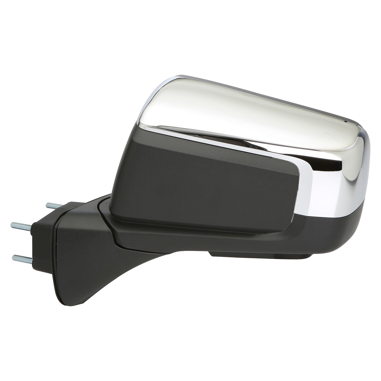 Door Mirror Assembly Left Standard w/o Auto Dimming w/o Signal Lamp Chrome for GMC Sierra 1500 Sierra 1500 Limited
