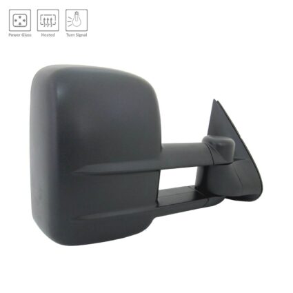 Door Mirror Assembly Right Power w/Turn Signal Manual Fold/Extend for Chevrolet Silverado 1500 Silverado 1500 Classic Silverado 2500 Silverado 2500 HD Silverado 2500 HD Classic Silverado 3500 Silverado 3500 Classic GMC Sierra 1500 Sierra 1500 Classic Sierra 2500 Sierra 2500 HD Sierra 2500 HD Classic Sierra 3500 Sierra 3500 Classic