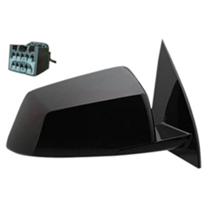 Door Mirror Assembly Right Power w/o Signal Lamp Manual Folding Black for Chevrolet Traverse GMC Acadia Acadia Limited Saturn Outlook