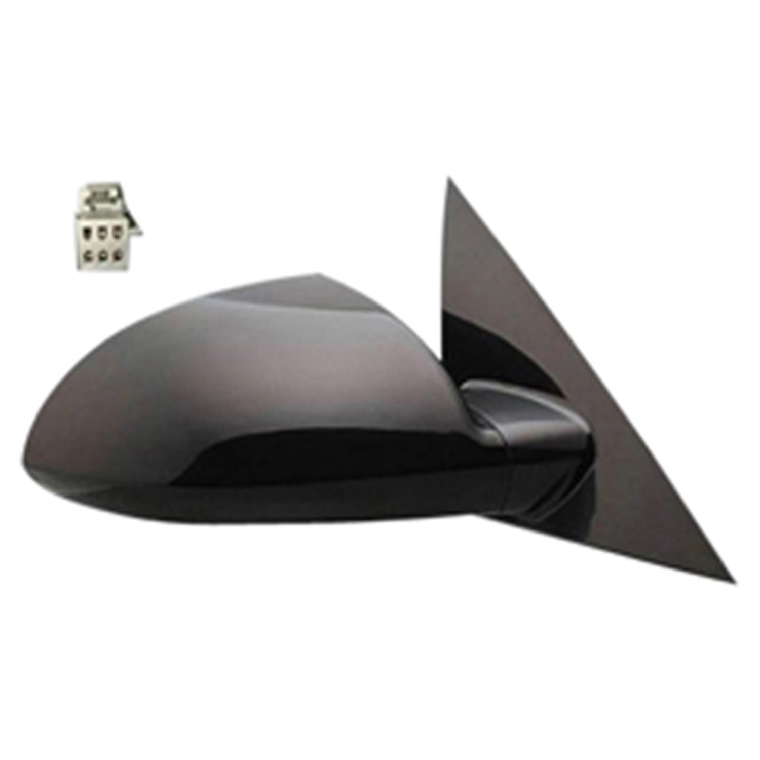 Door Mirror Assembly Right Power w/Defogger Grained Finish for Chevrolet Impala Impala Limited