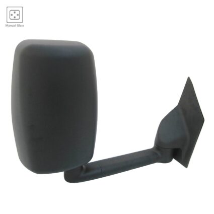 Door Mirror Assembly Right Manual Non-Heated Dual Glass Foldaway Black for Chevrolet Express 1500 Express 2500 Express 3500 GMC Savana 1500 Savana 2500 Savana 3500