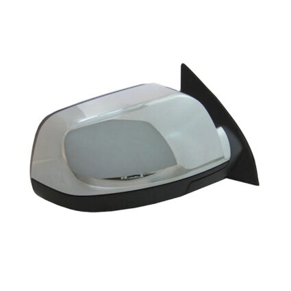 Door Mirror Assembly Right Power Heated 2nd Design w/Convex Insert Chrome for Chevrolet Equinox GMC Terrain
