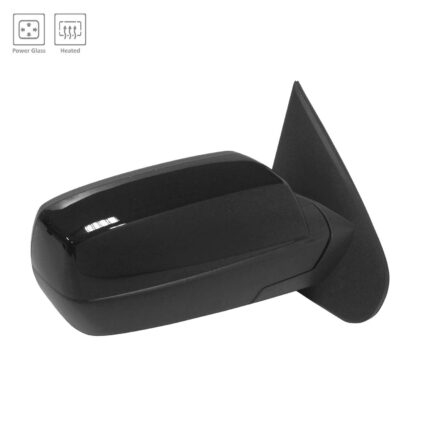Door Mirror Assembly Right Standard Type Power Heated Manual-Fold w/Cover for Chevrolet Silverado 1500 Silverado 1500 LD Silverado 2500 HD Silverado 3500 HD GMC Sierra 1500 Sierra 1500 Limited Sierra 2500 HD Sierra 3500 HD