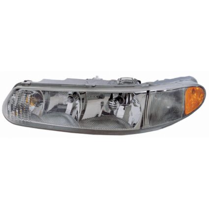Headlight Assembly Composite Left w/Corner Lamps – Replaces w/o Corner Lamps CAPA for Buick Century Regal