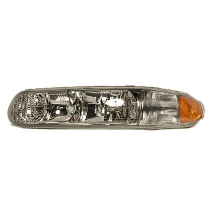 Headlight Assembly Composite Left w/o Bulbs or Sockets w/o Corner Lamp for Buick Century Regal