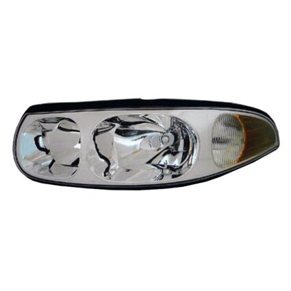 Headlight Assembly Composite Left w/Cornering/Marker Lamp Limited w/Fluted High Beam Surface for Buick LeSabre 2000–2005