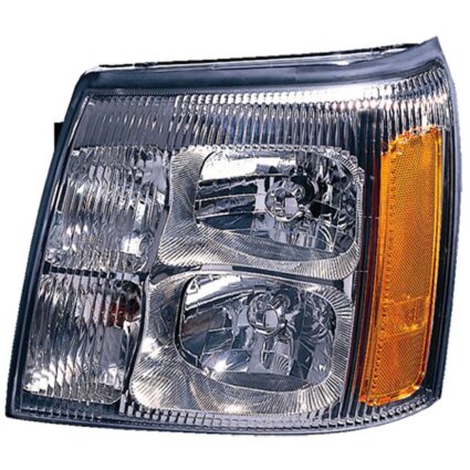 Headlight Assembly Composite Left for Cadillac Escalade 2002
