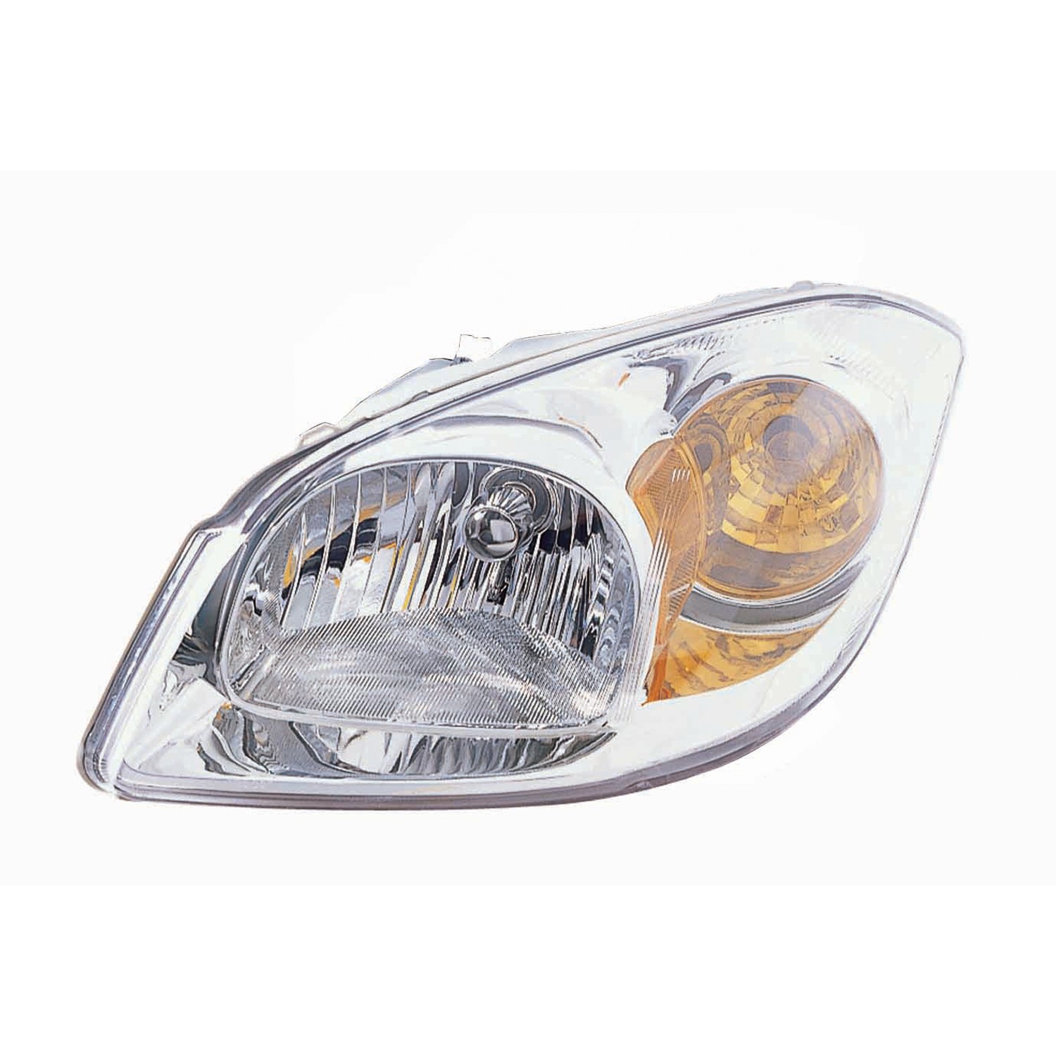 Headlight Assembly Composite Left Clear w/o Bracket CAPA for Chevrolet Cobalt Pontiac G5