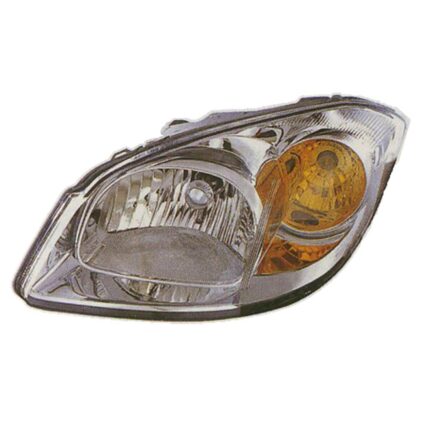 Headlight Assembly Composite Left Clear w/o Bracket for Chevrolet Cobalt Pontiac G5