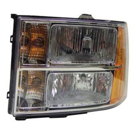 Headlight Assembly Composite Left for GMC Sierra 1500 Sierra 2500 HD Sierra 3500 HD