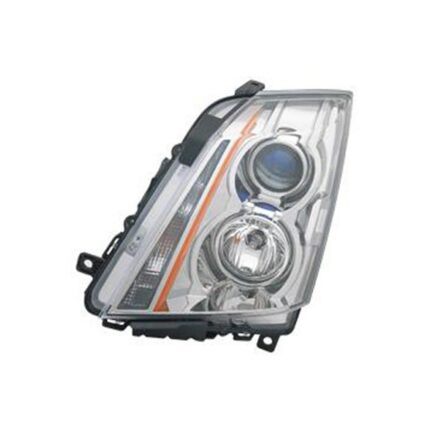 Headlight Assembly Composite Left Halogen for Cadillac CTS Sedan Wagon Coupe Base Premium Luxury Performance Coupe 3.6L 3.0L 2008–2014