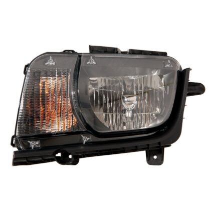 Headlight Assembly Composite Left Halogen CAPA for Chevrolet Camaro 2010–2013