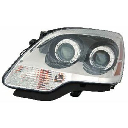 Headlight Assembly Composite Left Halogen 2nd Design for GMC Acadia 2008–2012