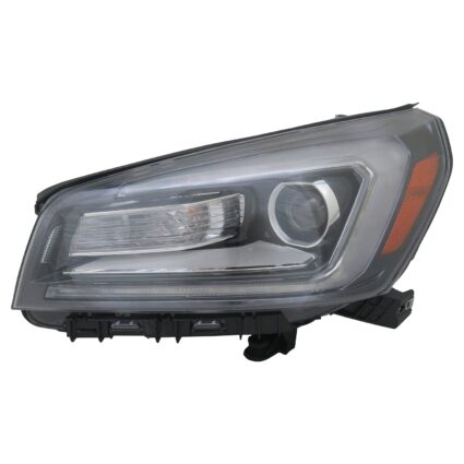 Headlight Assembly Composite Left Halogen w/Control Module CAPA for GMC Acadia 2013–2016