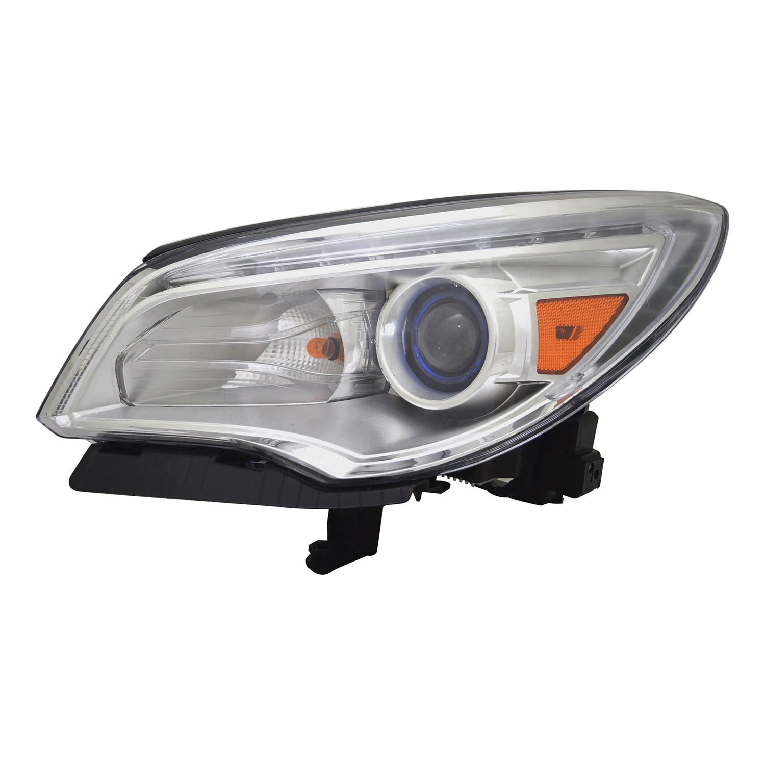 Headlight Assembly Composite Left Halogen w/o Auto Adjust Headlamps CAPA for Buick Enclave 2013–2017