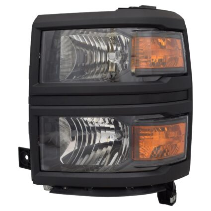 Headlight Assembly Composite Left CAPA for Chevrolet Silverado 1500 LS 2015