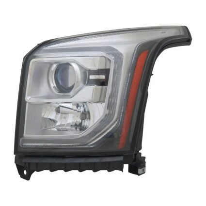 Headlight Assembly Composite Left Halogen 1st Design for GMC Yukon Yukon XL