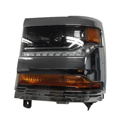 Headlight Assembly Composite Left HID Chrome Bezel CAPA for Chevrolet Silverado 1500 Silverado 1500 LD