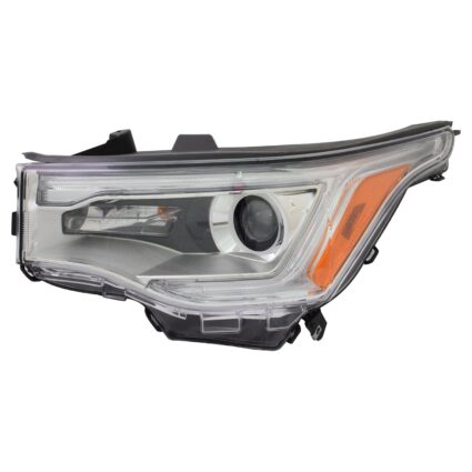 Headlight Assembly Composite Left Halogen w/LED DRL w/o All Terrain Pkg for GMC Acadia 2017–2019