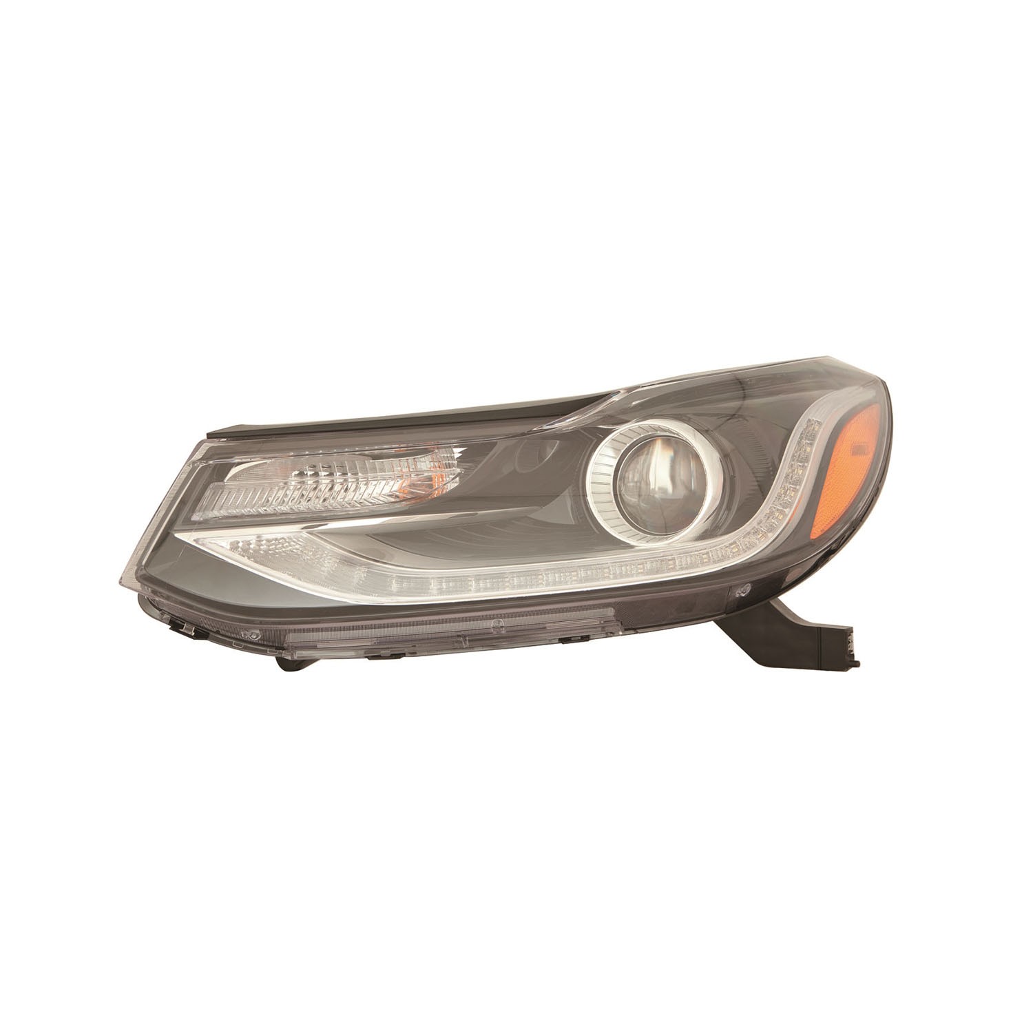 Headlight Assembly Composite Left Projector Type w/LED DRL w/o Auto Headlamp Control CAPA for Chevrolet Trax 2017–2022