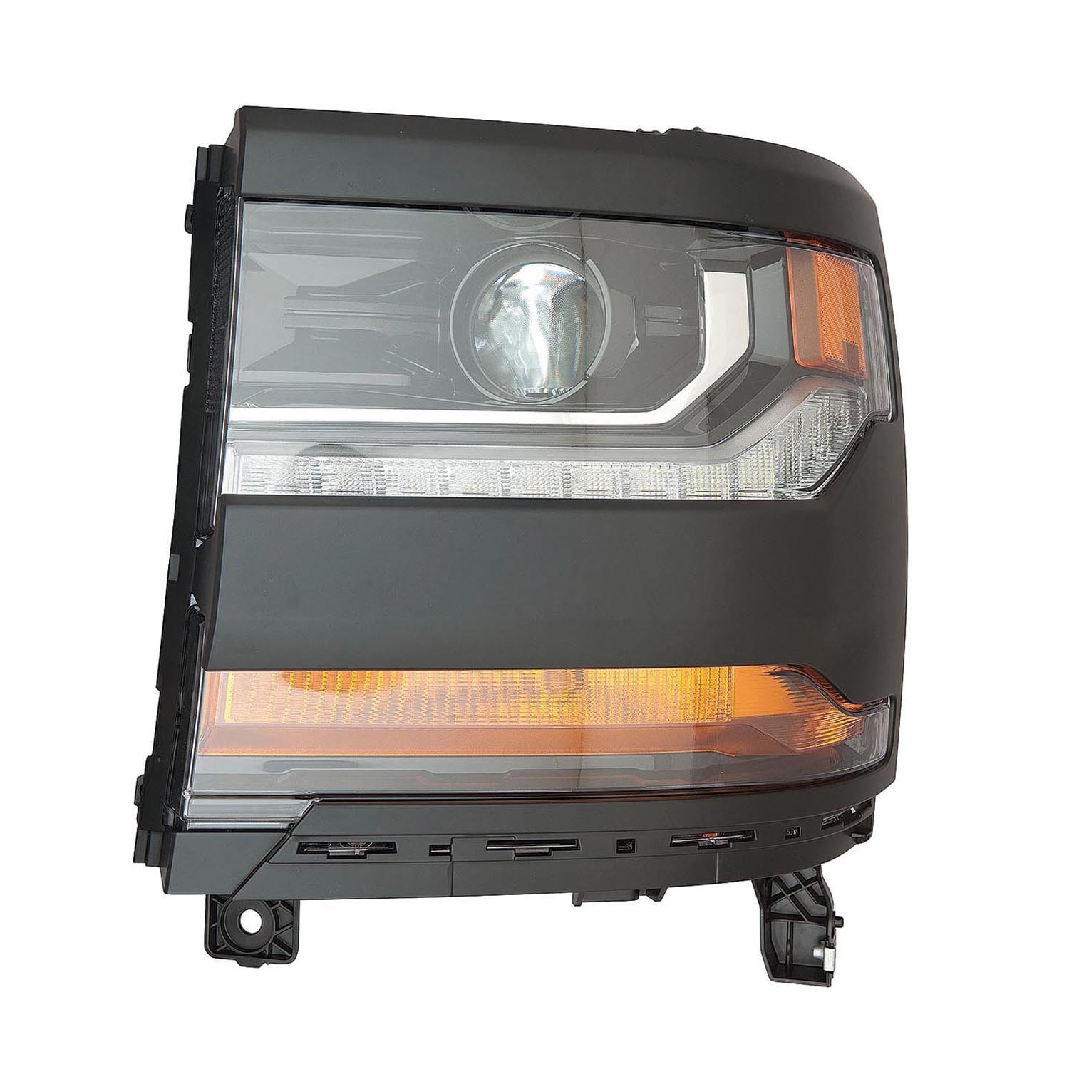 Headlight Assembly Composite Left HID CAPA for Chevrolet Silverado 1500 Silverado 1500 LD