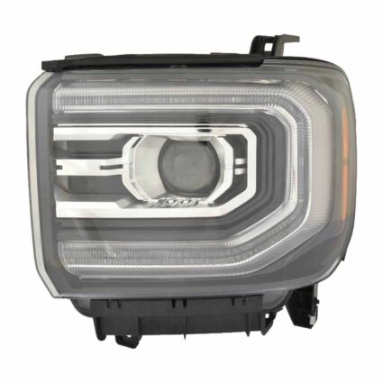Headlight Assembly Composite Left LED for GMC Sierra 1500 2016–2018