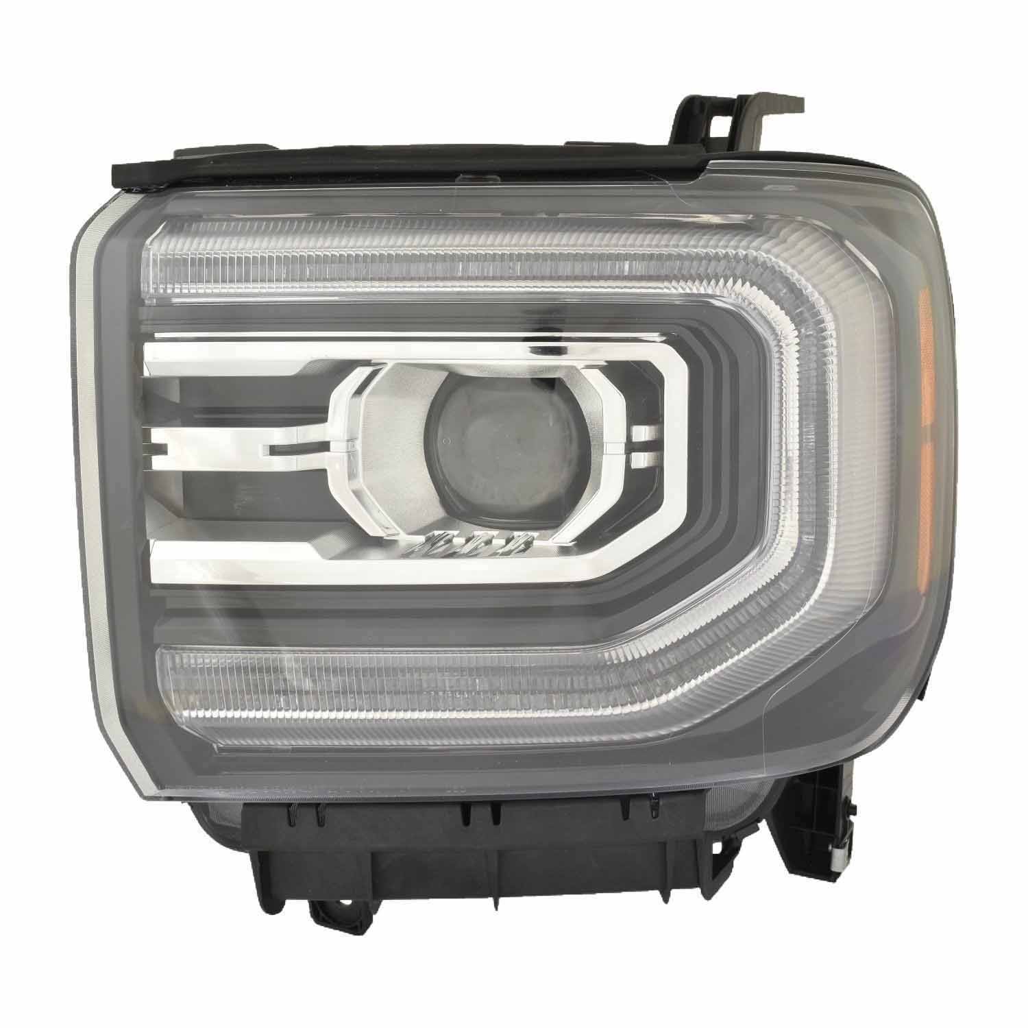 Headlight Assembly Composite Left LED for GMC Sierra 1500 2016–2018