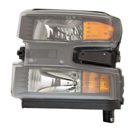 Headlight Assembly Composite Left Halogen CAPA for Chevrolet Silverado 1500 Silverado 1500 LTD
