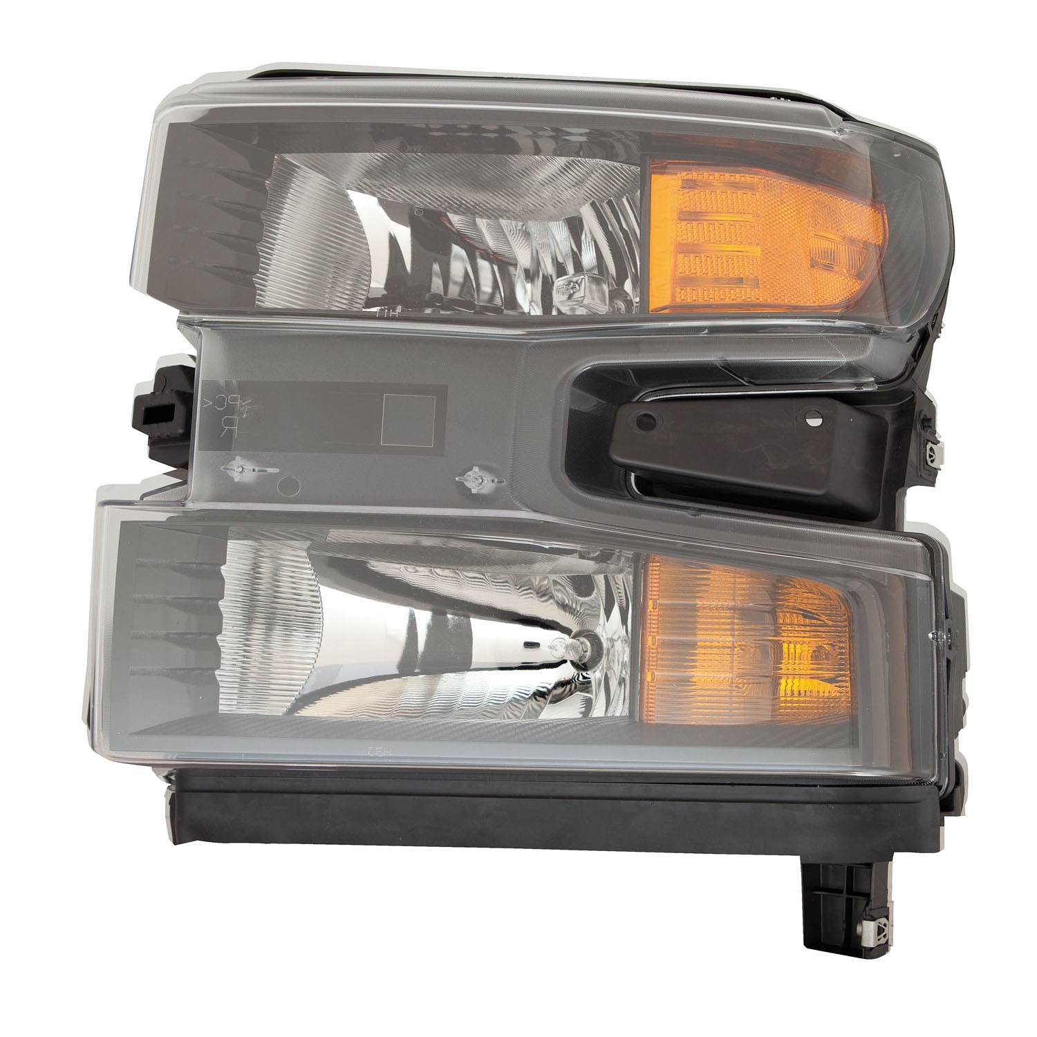 Headlight Assembly Composite Left Halogen CAPA for Chevrolet Silverado 1500 Silverado 1500 LTD