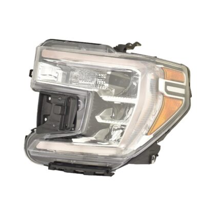 Headlight Assembly Composite Left w/o LED Signal Lamp for GMC Sierra 1500 Sierra 1500 Limited